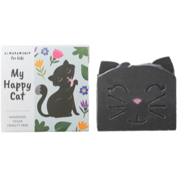 Almara Soap My Happy Cat sãpun lucrat manual cu arome de piersici